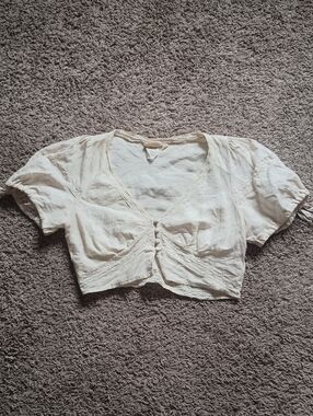 VRG GRL Linen Blouse